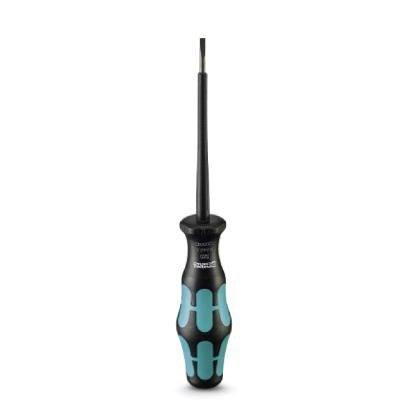 Phoenix Contact 1205040 Screwdriver, slot-headed, VDE insulated, size: 0.6 x 2.5 x 80 mm, 2-component grip, with non-slip grip