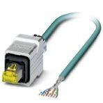 Phoenix Contact 1415637 Network cable, degree of protection: IP67/IP20, number of positions: 8, 10 Gbps, CAT6A, Ethernet