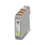 Phoenix Contact 2909567 Hybrid motor starter as an alternative to a conventional reversing contactor. Reverses 3~ AC motors up to 9 A, provides motor protection and emergency stop up to SIL 3/PL e. Group shut-down, supply, and relay extension possible via DIN rail connector.