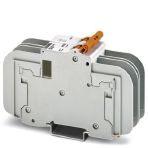 Phoenix Contact 2907600 Thermomagnetic device circuit breaker, number of positions: 2, connection method: Screw, cross section: 1 mm²- 35 mm², AWG: 18 - 2, width: 35.3 mm, mounting type: DIN rail, Color: gray