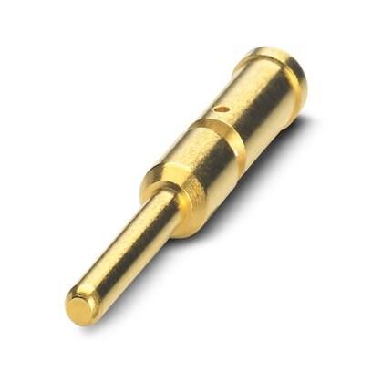 Phoenix Contact 1050210 Crimp contact, turned, Single contact, contact diameter: 2 mm, crimp range: 2.5 mmÂ² ... 4 mmÂ², Alternative product in accordance with RoHS II without Exemption 6c (Pb <0.1%) 1238180
