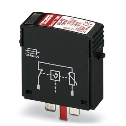 Phoenix Contact 2798844 Surge protection connector type 2 with high-capacity varistor for VAL-MS base element, thermal monitoring, visual fault warning. Design: 230 V AC