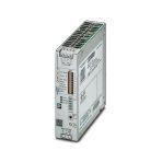 Phoenix Contact 2907067 QUINT UPS with IQ Technology, USB communication interface (Modbus/RTU), for DIN rail mounting, input: 24 V DC, output: 24 V DC / 10 A, charging current: 3 A