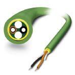 Phoenix Contact 2313397 PROFINET polymer fiber cable, duplex 980 µm/1000 µm, heavy-weight design, for installation in stationary systems and machines, by the meter, without male connector