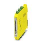 Phoenix Contact 2700498 Safety relay for emergency stop and safety doors up to SILCL 3, Cat. 4, PL e, 1 or 2-channel operation, automatic or manual, monitored start, cross-circuit detection, 2 enabling current paths, US = 24 V DC, plug-in screw terminal block