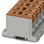 Phoenix Contact 1086479 High-current terminal block, Terminal block for aluminum and copper conductors (AL-CU), nom. voltage: 1000 V, nominal current: 220 A, connection method: Screw connection, number of connections: 2, number of positions: 1, cross section: 16 mm² - 95 mm², AW