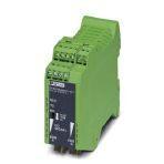 Phoenix Contact 2708300 FO converter with integrated optical diagnostics, alarm contact, for RS-485 2-wire bus systems (SUCONET K, Modbus ...) up to 500 kbps, NRZ coding, T-coupler with two FO interfaces (FSMA), 660 nm, for polymer/PCF fiber cable