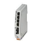 Phoenix Contact 1085179 Ethernet switch, four RJ45 ports, one ST fiber port