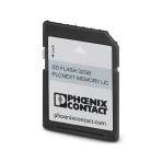 Phoenix Contact 1151111 Program and configuration memory for storing the application programs, licenses, and other files in the file system of the PLC, plug-in, 32 GB.