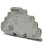 Phoenix Contact 2906807 Fine surge protection for two signal wires with common reference potential.