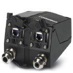 Phoenix Contact 1404278 Terminal outlet RJ45 IP65/67, 2 slots version 6, with protective plugs, 2 cable entries