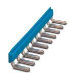 Phoenix Contact 2716680 Insertion bridge, pitch: 6.15 mm, number of positions: 10, color: blue