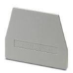 Phoenix Contact 0308029 End cover, length: 61 mm, width: 2.2 mm, height: 48.5 mm, color: gray