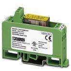 Phoenix Contact 2981363 Safe coupling relay with force-guided contacts, 2 changeover contacts, 1-channel, fixed screw terminal block, width: 17.5 mm