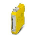 Phoenix Contact 1082024 Safety relay for emergency stop, safety doors, and light grids up to SILCL 3, Cat. 4, PL e, 1 or 2-channel operation, automatic or manual, monitored start, 3 enabling current paths, US = 24 V DC, plug-in screw terminal block