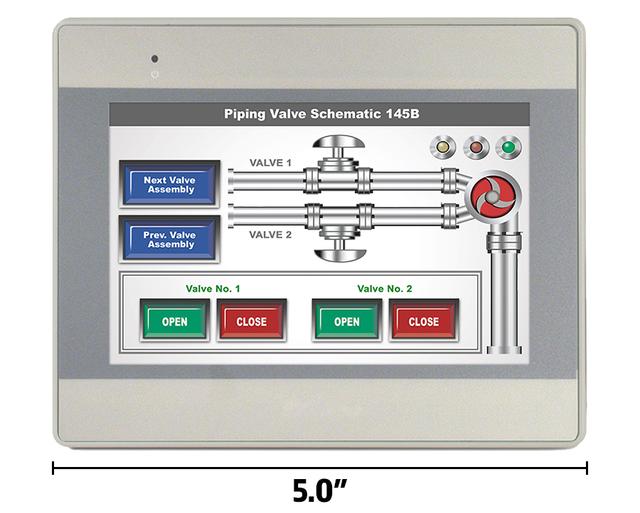HMI5043DL Part Image. Manufactured by Maple Systems.