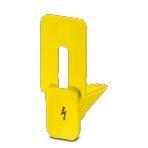 Phoenix Contact 1056087 Cover, yellow, labeled: Lightning flash, mounting type: plug in