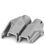 Phoenix Contact 1654743 RJ45 bend protection sleeve, for pin inserts VS-08-ST-H11-RJ45 and VS-08-ST-H21-RJ45, for cable cross section up to 7 mm, color: gray