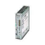Phoenix Contact 2907068 QUINT UPS with IQ Technology, RJ45 communication interfaces (PROFINET), for DIN rail mounting, input: 24 V DC, output: 24 V DC / 10 A, charging current: 3 A