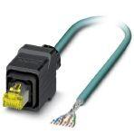 Phoenix Contact 1415638 Network cable, degree of protection: IP67/IP20, number of positions: 8, 10 Gbps, CAT6A, Ethernet