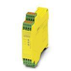 Phoenix Contact 2981062 Safety relay for emergency stop, safety door, and light grid monitoring up to SIL 3 or Cat. 4, PL e in accordance with EN ISO 13849, single or two-channel operation, 3 enabling current paths, nominal input voltage of 24 V AC/DC, pluggable Push-in terminal