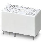 Phoenix Contact 2961228 Plug-in miniature power relay, with multi-layer gold contact, 2 changeover contacts, input voltage 110 V DC