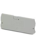 Phoenix Contact 3030514 End cover, length: 72.2 mm, width: 2.2 mm, height: 29.1 mm, color: gray