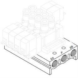 SS5Y5-20-04-00T Part Image. Manufactured by SMC.