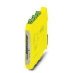 Phoenix Contact 2702355 Safety relay module for sensorless standstill monitoring for 3- and 1-phase motors to SILCL 3, cat. 3, PL e, two-channel evaluation of the residual voltage of AC, three-phase, and DC motors, plug-in screw terminal block, width: 12.5 mm