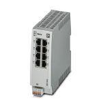 Phoenix Contact 2702882 Managed NAT Switch 2000, 8 RJ45 ports 10/100 Mbps, degree of protection: IP20, PROFINET Conformance-Class B, 1:1-NAT, Virtual NAT, IP-Masquerading