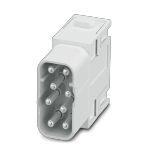 Phoenix Contact 1424227 Contact insert module, number of positions: 8, power contacts: 8, control contacts: 0, Pin, Push-in connection, 400 V, 16 A, 0.5 mm² ... 2.5 mm², application: Power