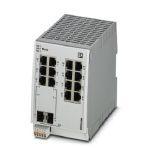 Phoenix Contact 1006188 Managed Switch 2000, 14 RJ45 ports 10/100 Mbps, 2 SFP ports 100 Mbps, degree of protection: IP20, PROFINET Conformance-Class B