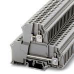 Phoenix Contact 2780014 Feed-through terminal block, connection method: Screw connection, cross section: 0.2 mm² - 4 mm², AWG: 24 - 12, width: 6.2 mm, color: gray, mounting type: NS 35/7,5, NS 35/15, NS 32