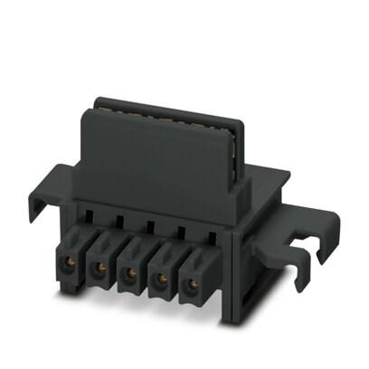 Phoenix Contact 2890014 DIN rail connector for DIN rail mounting. Universal for TBUS housing. Gold-plated contacts, 2-pos.