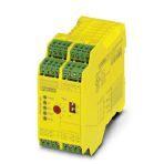 Phoenix Contact 2981431 Safety relay for emergency stop and safety door monitoring up to SIL 3 or Cat. 4, PL e (EN ISO 13849), one- or two-channel operation, automatic or manual activation, 3 N/O contacts, 1 N/C contact, 2 N/O contacts with dropout delay of 0.2 s ... 300 s, plug