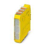 Phoenix Contact 1105523 Safe extension module with 8 safe inputs and 2  safe outputs, 2 reset inputs, 2 signal outputs, 4  clock outputs, TBUS interface, up to SILCL 3, Cat. 4/PL e, SIL 3, pluggable Push-in terminal block, TBUS connector included