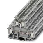 Phoenix Contact 1414103 Mini feed-through terminal block, for installing components that can be individually selected, nom. voltage: 500 V, nominal current: 24 A, connection method: Screw connection, cross section: 0.2 mm² - 4 mm², AWG: 24 - 12, length: 62 mm, width: 5.2 mm, col