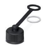 Phoenix Contact 1456187 M12 sealing cap made of plastic with fixing band, for free M12 plugs with 12.0 mm fastening eye