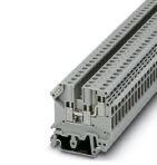 Phoenix Contact 1923021 1-level terminal block with double connection on one side, cross section: 0.2 - 4 mm², AWG: 24 - 12, width: 6.2 mm, color: gray