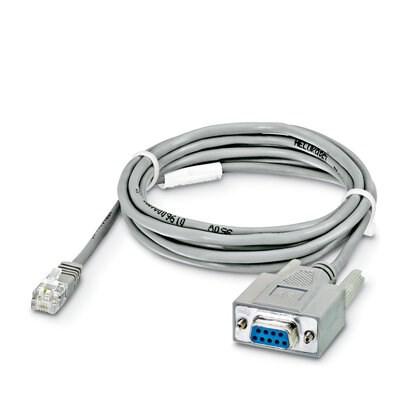Phoenix Contact 2701234 Cable, serial, 9-pos. D-SUB to RJ11/12