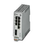 Phoenix Contact 2702328 Managed Switch 2000, 7 RJ45 ports 10/100 Mbps, 1 SC multi-mode 100 Mbps, degree of protection: IP20, PROFINET Conformance-Class B