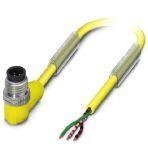 Phoenix Contact 1547164 Sensor/actuator cable, 3-position, Variable cable type, Plug angled 1/2"-20UNF, coding: C, on free cable end, cable length: Free input (0.2 ... 40.0 m)