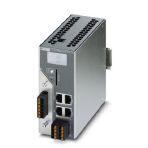 Phoenix Contact 2702255 Managed Ethernet extender, point-to-point, line and ring structures, data rates up to 30 Mbps, distances of up to 20 km on in-house copper cables, replaceable surge protection, 2 SHDSL ports, 4-port switch, diagnostics via display and Ethernet