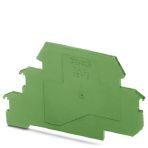 Phoenix Contact 2716949 Cover for setting the end of a terminal row, color: green
