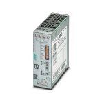 Phoenix Contact 2907079 QUINT UPS with IQ Technology, RJ45 communication interfaces (PROFINET), for DIN rail mounting, input: 24 V DC, output: 24 V DC / 40 A, charging current: 5 A