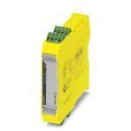 Phoenix Contact 2702411 Safety relay for emergency switching off and safety doors as well as for elevator applications up to SILCL 3, Cat. 4, PL e, 1 or 2-channel operation, automatic or manual start, cross-circuit detection, 3 enabling current paths, US = 24 V DC, plug-in screw