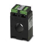 Phoenix Contact 2277268 Bus-bar current transformer, primary current can be selected between 50...500 A AC; secondary current can be selected as 1 A AC or 5 A AC; accuracy class can be selected as 0.5 or 1; rated power can be selected