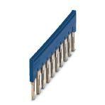 Phoenix Contact 3032606 Plug-in bridge, pitch: 8.2 mm, width: 80.3 mm, number of positions: 10, color: blue