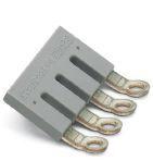 Phoenix Contact 3026081 Insertion bridge, pitch: 9 mm, number of positions: 4, color: gray