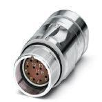 Phoenix Contact 1620003 Coupler connector, CA, straight, shielded: yes, for standard and SPEEDCON interlock, M23, No. of pos.: 12, type of contact: Socket, Crimp connection, cable diameter range: 6 mm ... 10 mm, coding:N